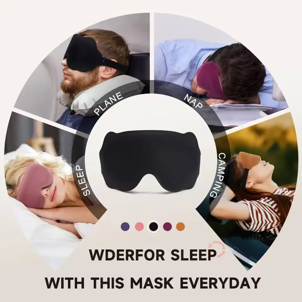 Sleeva™️ Sleep Mask – Sleep Better Anywhere