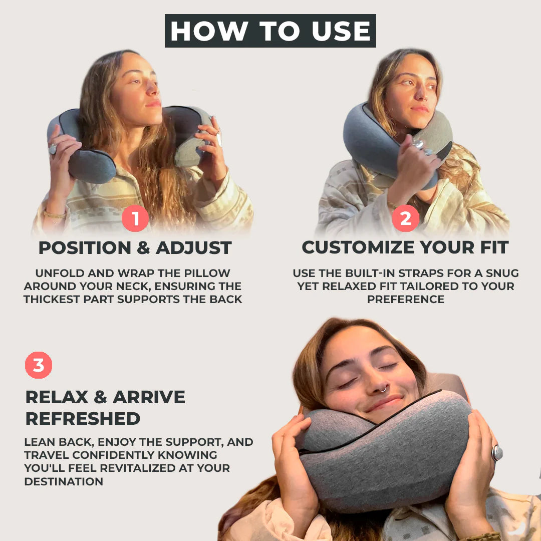 Sleeva™️ Travel Neck Pillow